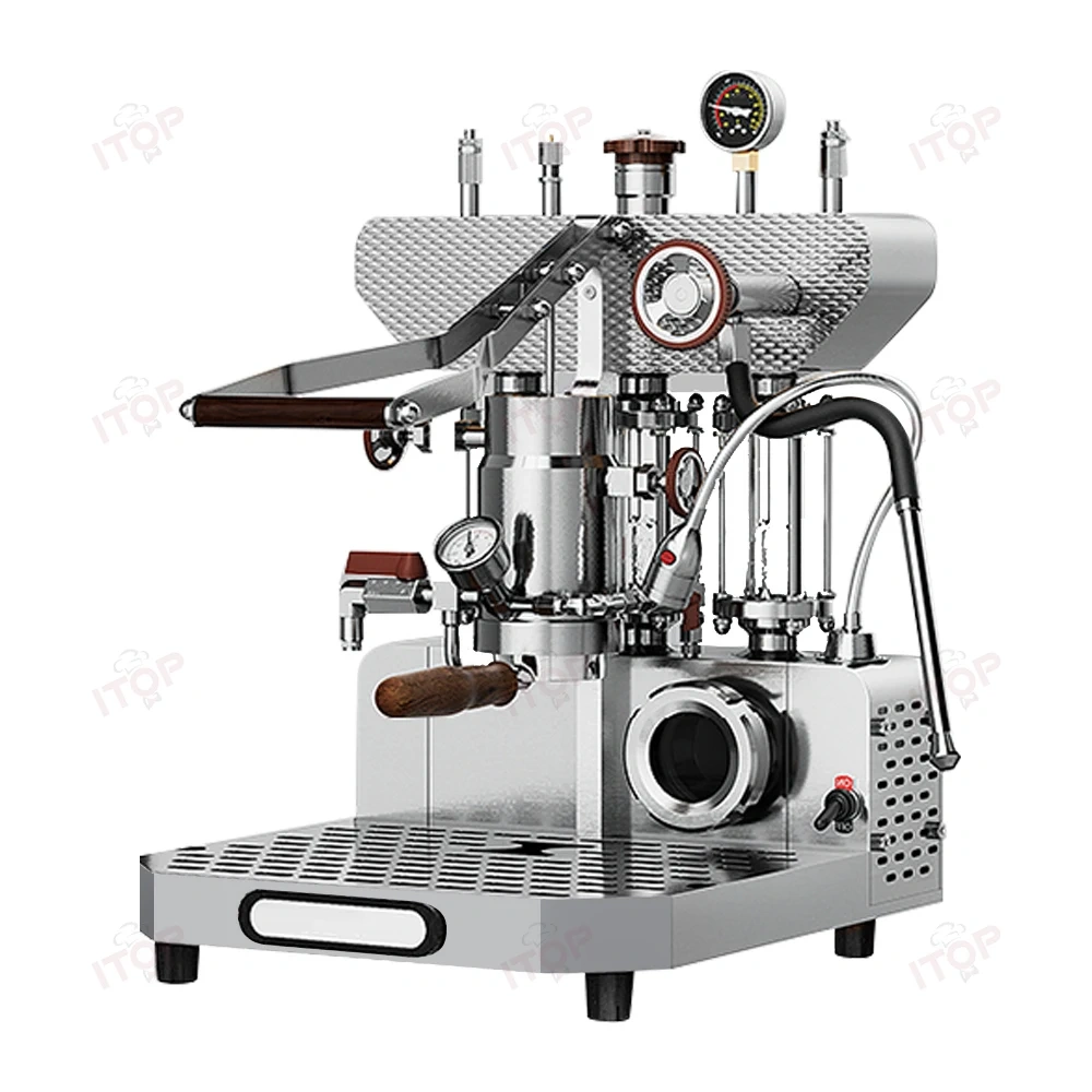Alm Kopi Espresso-6,6s,6mini Stepless Transformation 2.6L independent steam Multi-boiler Hand Press Espresso Machine,Commercial Coffee Machine Supplier | CE/UL Certified | ITOP Cafe,Alm Kopi Espresso-6,6s,6mini Stepless Transformation 2.6L independent steam Multi-boiler Hand Press Espresso Machine