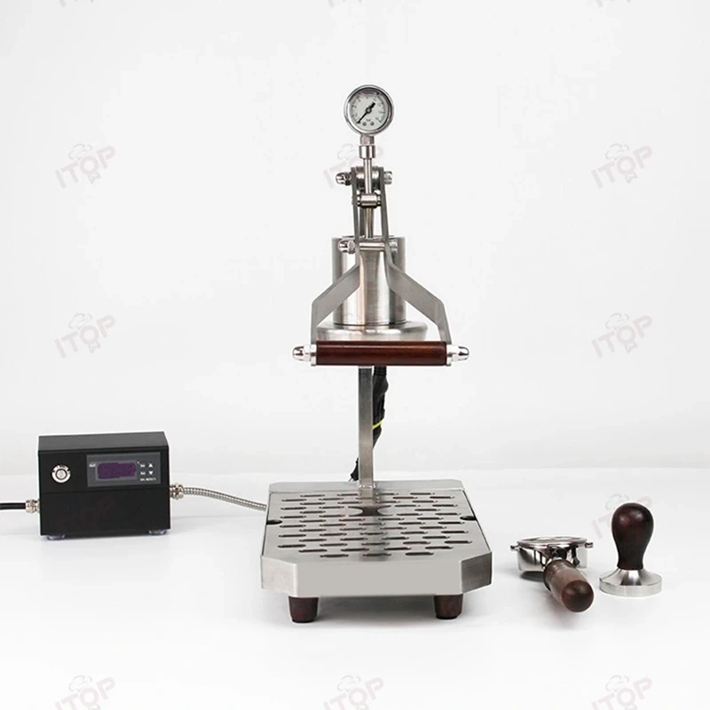 Alm Kopi Espresso-ghost Manual Lever Espresso Maker With Temperature Real-time Display PID Control 9 Bar Extract Coffee Stainless Steel Body,Commercial Coffee Machine Supplier | CE/UL Certified | ITOP Cafe,Alm Kopi Espresso-ghost Manual Lever Espresso Maker With Temperature Real-time Display PID Control 9 Bar Extract Coffee Stainless Steel Body