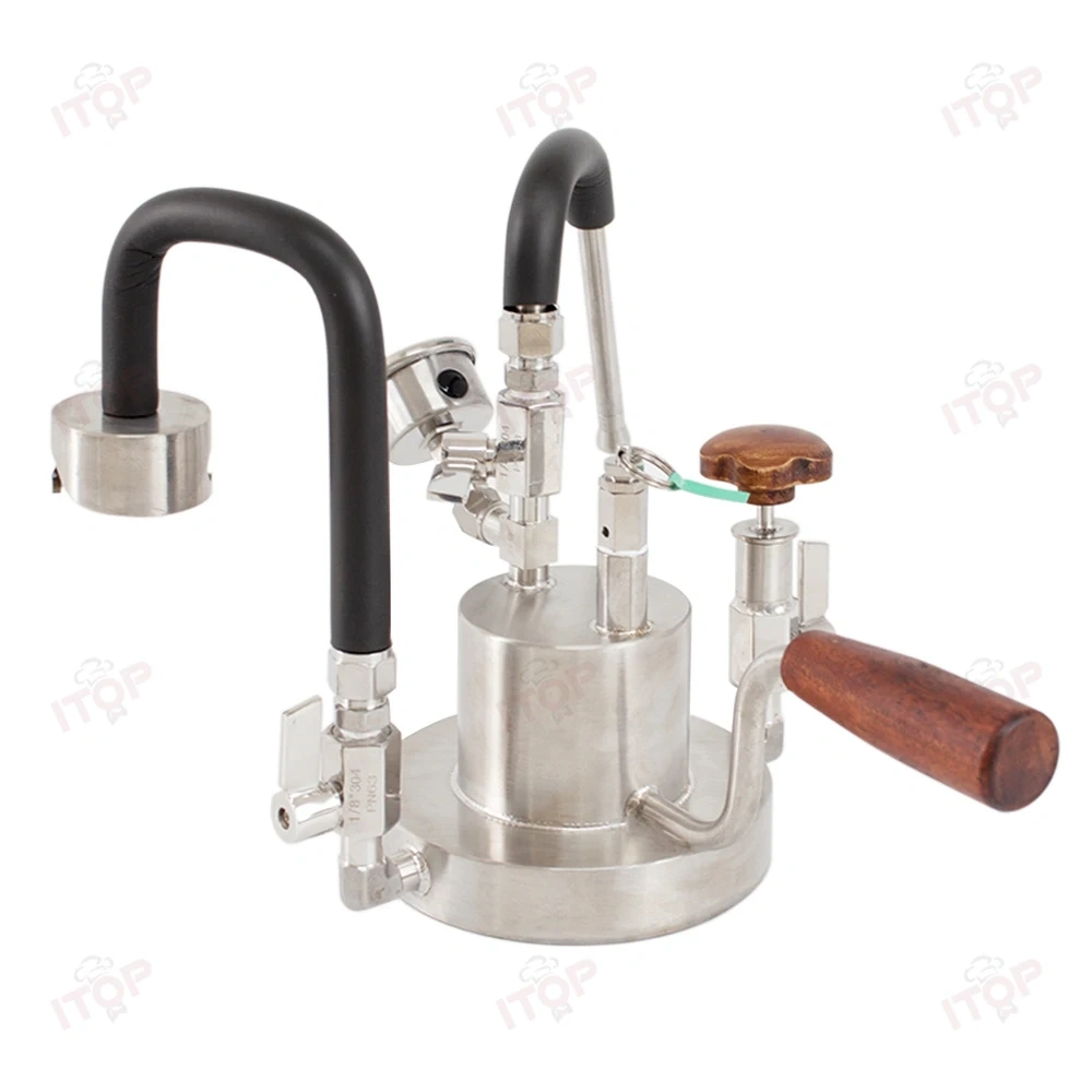 Alm Kopi Espresso-K Powerful Steam Outdoor Travel Working Stainless Steel Portable Coffee Machine,Commercial Coffee Machine Supplier | CE/UL Certified | ITOP Cafe,Alm Kopi Espresso-K Powerful Steam Outdoor Travel Working Stainless Steel Portable Coffee Machine