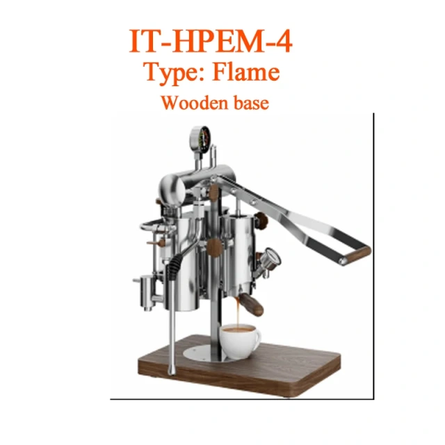 Alm Kopi Espresso-4 Manual Variable Pressure Coffee Machine Lever Coffee Machine Flame and Electric Energy Supply Espresso Maker,Commercial Coffee Machine Supplier | CE/UL Certified | ITOP Cafe,Alm Kopi Espresso-4 Manual Variable Pressure Coffee Machine Lever Coffee Machine Flame and Electric Energy Supply Espresso Maker