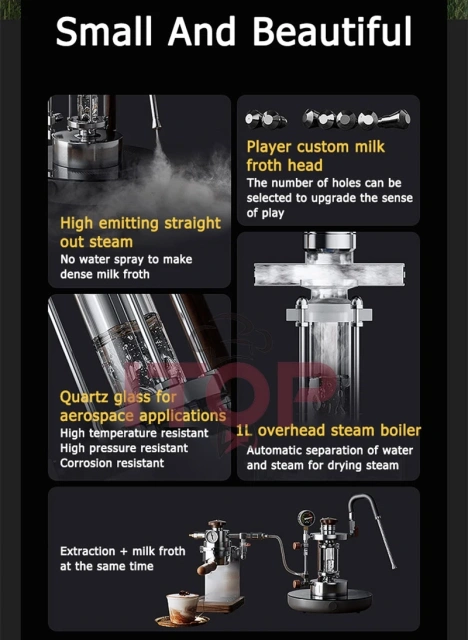 Alm Kopi z1/z2/mini Steam Milk Frother Household Coffee Milk Foamer Espresso Coffee Maker Milk Frother with 2 Steam Nozzle 1-5 Hole Optional,Commercial Coffee Machine Supplier | CE/UL Certified | ITOP Cafe,Alm Kopi z1/z2/mini Steam Milk Frother Household Coffee Milk Foamer Espresso Coffee Maker Milk Frother with 2 Steam Nozzle 1-5 Hole Optional