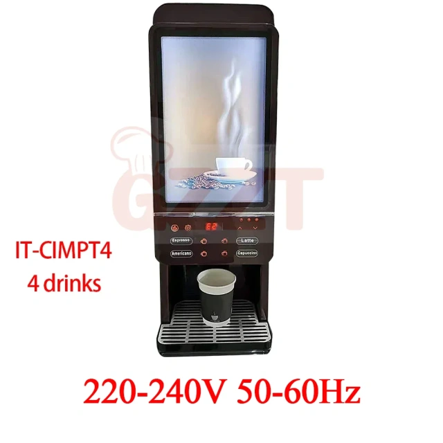 IT-CIMT2 Commercial Instant Soymilk Maker Automatic Instant Beverage Maker Soymilk/Coffee/Milk/Hot Chocolate 110V 220-240V,Commercial Coffee Machine Supplier | CE/UL Certified | ITOP Cafe,IT-CIMT2 Commercial Instant Soymilk Maker Automatic Instant Beverage Maker Soymilk/Coffee/Milk/Hot Chocolate 110V 220-240V