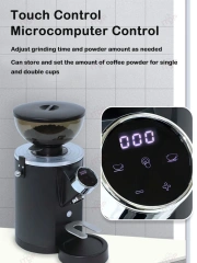 IT-CG-11 Commercial Dosing 60MM Stainless Steel Flat Burr Electric Coffee Bean Grinder,Commercial Coffee Machine Supplier | CE/UL Certified | ITOP Cafe,IT-CG-11 Commercial Dosing 60MM Stainless Steel Flat Burr Electric Coffee Bean Grinder