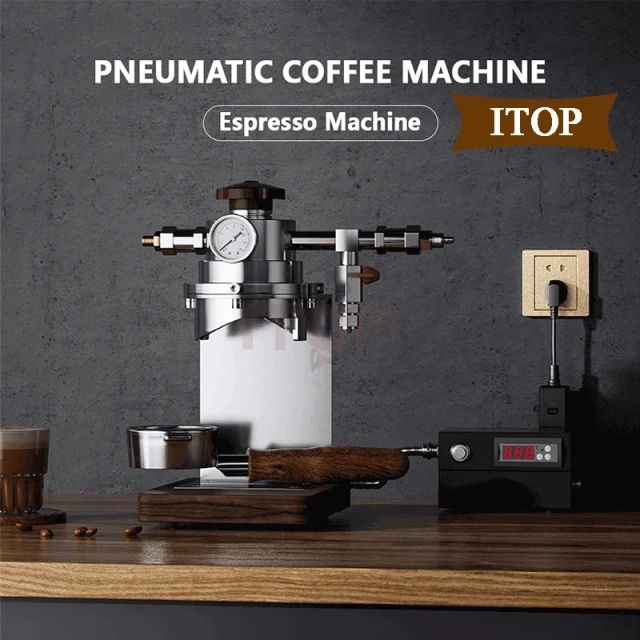 ALM kopi Barrett Pneumatic Coffee Machine Household Manual Variable Pressure Coffee Maker Espresso Coffee Maker with 58mm portafilter,Commercial Coffee Machine Supplier | CE/UL Certified | ITOP Cafe,ALM kopi Barrett Pneumatic Coffee Machine Household Manual Variable Pressure Coffee Maker Espresso Coffee Maker with 58mm portafilter