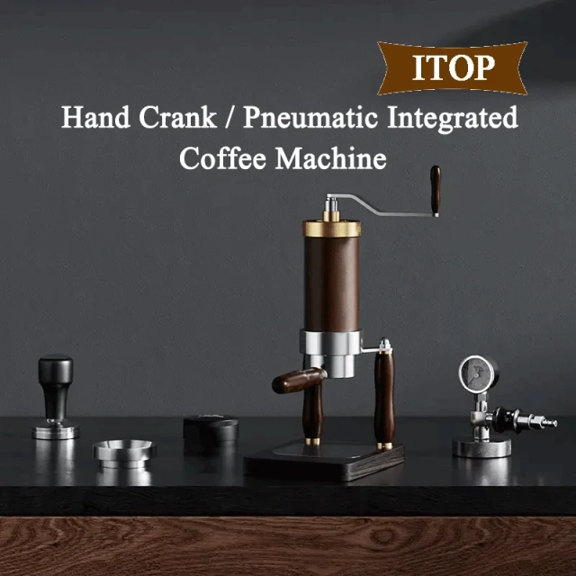Alm Kopi Espresso-SYP Manual Spinning Espresso Maker Manual Pneumatic Air Pressure Integrated Coffee Machine or Electric Heating Type Maker,Commercial Coffee Machine Supplier | CE/UL Certified | ITOP Cafe,Alm Kopi Espresso-SYP Manual Spinning Espresso Maker Manual Pneumatic Air Pressure Integrated Coffee Machine or Electric Heating Type Maker