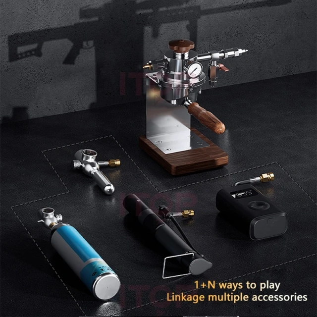 ALM kopi Barrett Pneumatic Coffee Machine Household Manual Variable Pressure Coffee Maker Espresso Coffee Maker with 58mm portafilter,Commercial Coffee Machine Supplier | CE/UL Certified | ITOP Cafe,ALM kopi Barrett Pneumatic Coffee Machine Household Manual Variable Pressure Coffee Maker Espresso Coffee Maker with 58mm portafilter