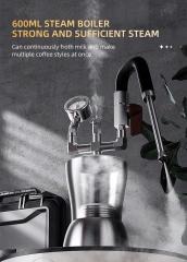 Alm Kopi AK-74 Portable Milk Frother Stainless Steel Milk Steamer Water Vapor Separator Drying vapour Versatile for Coffee Making,Commercial Coffee Machine Supplier | CE/UL Certified | ITOP Cafe,Alm Kopi AK-74 Portable Milk Frother Stainless Steel Milk Steamer Water Vapor Separator Drying vapour Versatile for Coffee Making