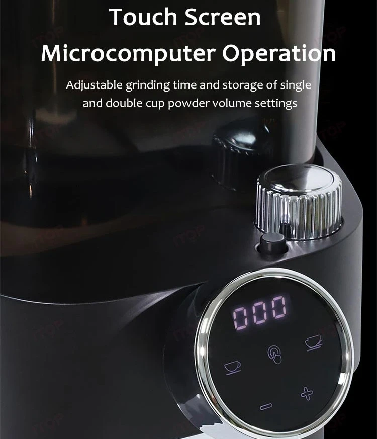 IT-CG-12 Electric Quantitative Espresso Straight Down Coffee Grinder,Commercial Coffee Machine Supplier | CE/UL Certified | ITOP Cafe,IT-CG-12 Electric Quantitative Espresso Straight Down Coffee Grinder
