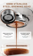 IT-EC58 Semi-Automatic Espresso Machine Stainless Steel 15Bar Coffee Maker with PID Temperature Control ULKA Pump 1300W,Commercial Coffee Machine Supplier | CE/UL Certified | ITOP Cafe,IT-EC58 Semi-Automatic Espresso Machine Stainless Steel 15Bar Coffee Maker with PID Temperature Control ULKA Pump 1300W