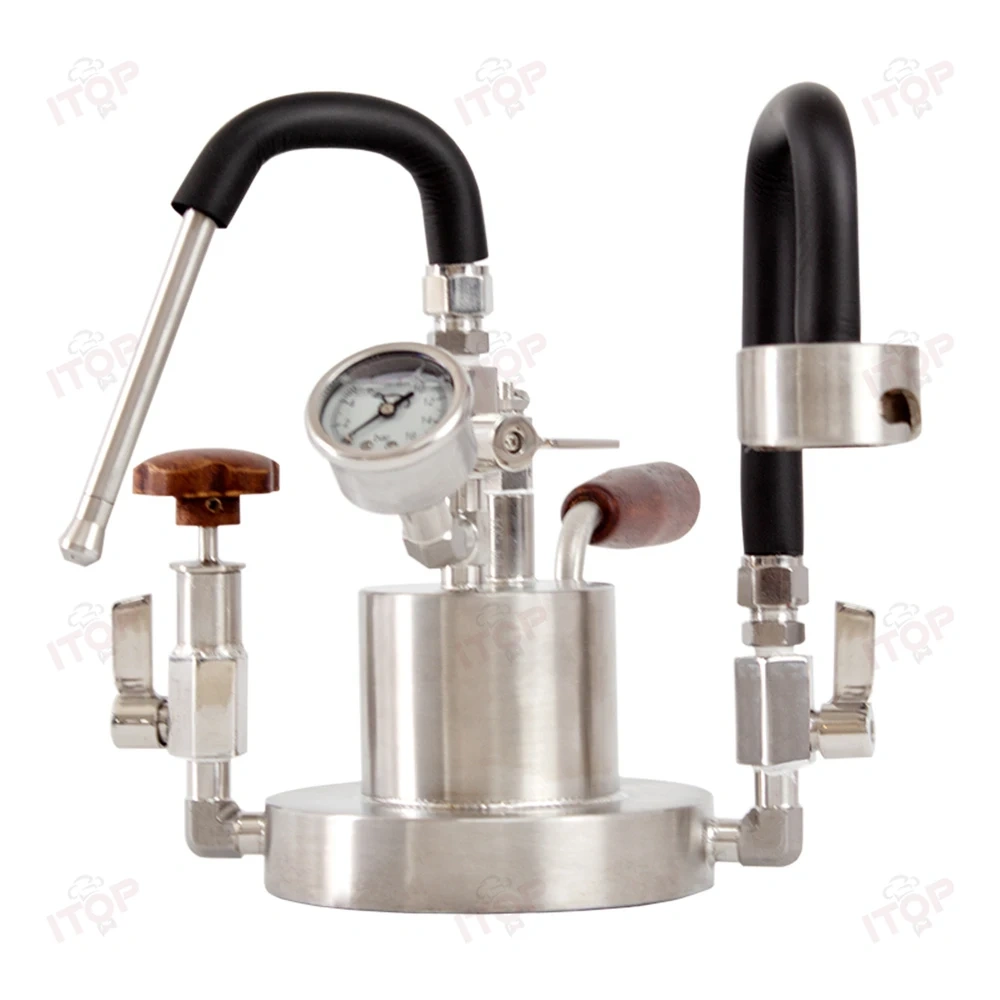 Alm Kopi Espresso-K Powerful Steam Outdoor Travel Working Stainless Steel Portable Coffee Machine,Commercial Coffee Machine Supplier | CE/UL Certified | ITOP Cafe,Alm Kopi Espresso-K Powerful Steam Outdoor Travel Working Stainless Steel Portable Coffee Machine