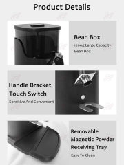 IT-CG-12 Electric Quantitative Espresso Straight Down Coffee Grinder,Commercial Coffee Machine Supplier | CE/UL Certified | ITOP Cafe,IT-CG-12 Electric Quantitative Espresso Straight Down Coffee Grinder