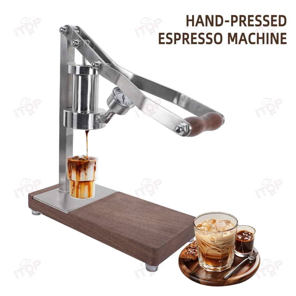 Alm Kopi Espresso-1 Manual Lever Espresso Machine Professional Variable Pressure Portable Camping Home Coffee Machine,Commercial Coffee Machine Supplier | CE/UL Certified | ITOP Cafe,Alm Kopi Espresso-1 Manual Lever Espresso Machine Professional Variable Pressure Portable Camping Home Coffee Machine
