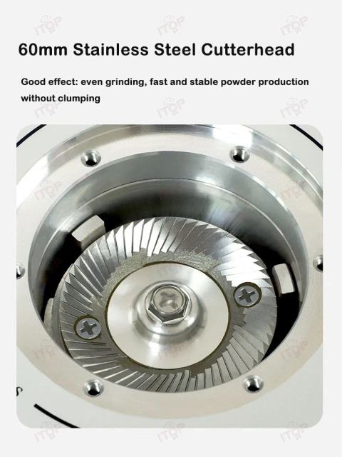 IT-CG-11 Commercial Dosing 60MM Stainless Steel Flat Burr Electric Coffee Bean Grinder,Commercial Coffee Machine Supplier | CE/UL Certified | ITOP Cafe,IT-CG-11 Commercial Dosing 60MM Stainless Steel Flat Burr Electric Coffee Bean Grinder