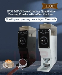 IT-MT-G Bean Grinding Quantitative Pressing Powder All-in-One Machine 98MM Titanium Flat Knife Coffee Grinder Coffee Tamper,Commercial Coffee Machine Supplier | CE/UL Certified | ITOP Cafe,IT-MT-G Bean Grinding Quantitative Pressing Powder All-in-One Machine 98MM Titanium Flat Knife Coffee Grinder Coffee Tamper
