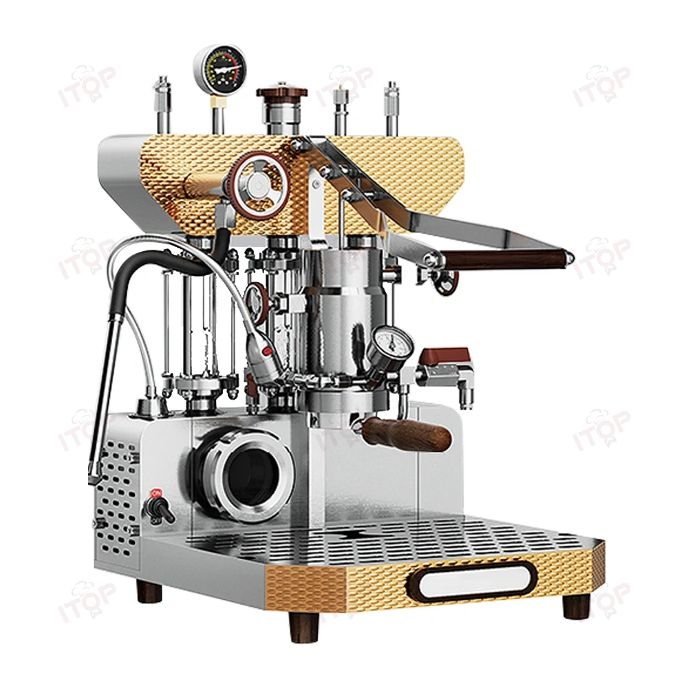 Alm Kopi Espresso-6,6s,6mini Stepless Transformation 2.6L independent steam Multi-boiler Hand Press Espresso Machine,Commercial Coffee Machine Supplier | CE/UL Certified | ITOP Cafe,Alm Kopi Espresso-6,6s,6mini Stepless Transformation 2.6L independent steam Multi-boiler Hand Press Espresso Machine