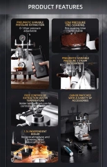 Alm Kopi  Barrett Pro Pneumatic Coffee Machine With Heating Power Supply 9 bar Extraction Espresso Maker Pre-soak Steam Milk Frother,Commercial Coffee Machine Supplier | CE/UL Certified | ITOP Cafe,Alm Kopi  Barrett Pro Pneumatic Coffee Machine With Heating Power Supply 9 bar Extraction Espresso Maker Pre-soak Steam Milk Frother
