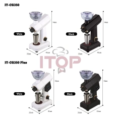IT-CG-2N 80MM Ghost Tooth Burr Slow Grind Adjust Speed Titanium Burr Quantitative Mill,Commercial Coffee Machine Supplier | CE/UL Certified | ITOP Cafe,IT-CG-2N 80MM Ghost Tooth Burr Slow Grind Adjust Speed Titanium Burr Quantitative Mill