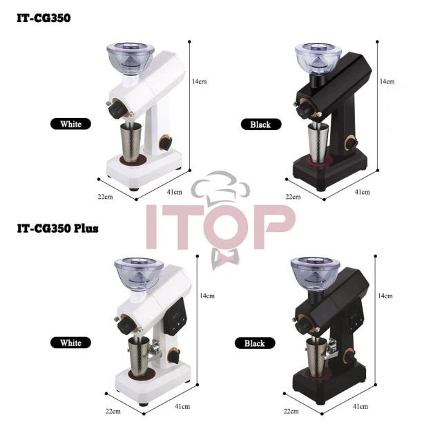 IT-CG-2N 80MM Ghost Tooth Burr Slow Grind Adjust Speed Titanium Burr Quantitative Mill,Commercial Coffee Machine Supplier | CE/UL Certified | ITOP Cafe,IT-CG-2N 80MM Ghost Tooth Burr Slow Grind Adjust Speed Titanium Burr Quantitative Mill