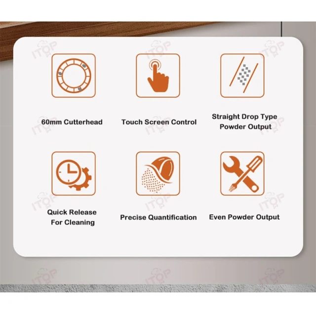 IT-CG-11 Commercial Dosing 60MM Stainless Steel Flat Burr Electric Coffee Bean Grinder,Commercial Coffee Machine Supplier | CE/UL Certified | ITOP Cafe,IT-CG-11 Commercial Dosing 60MM Stainless Steel Flat Burr Electric Coffee Bean Grinder