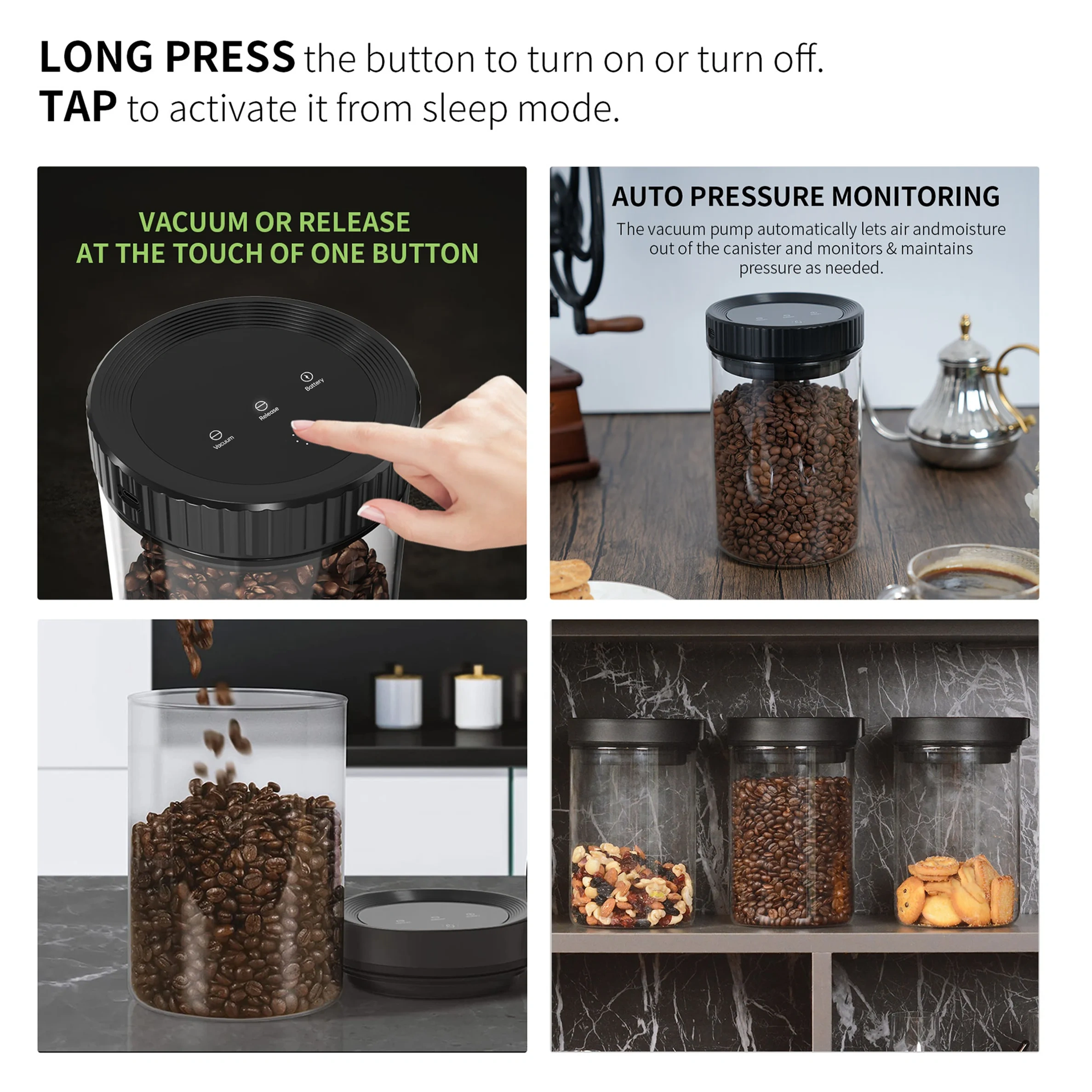 IT-VCC Electric Vacuum Coffee Canister,Commercial Coffee Machine Supplier | CE/UL Certified | ITOP Cafe,IT-VCC Electric Vacuum Coffee Canister
