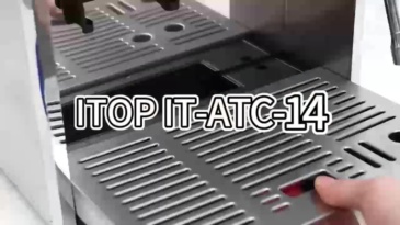 IT-ATC-14 Automatic 2 In 1 Cappuccino Espresso Coffee Maker With Bean Grinder,Commercial Coffee Machine Supplier | CE/UL Certified | ITOP Cafe,IT-ATC-14 Automatic 2 In 1 Cappuccino Espresso Coffee Maker With Bean Grinder