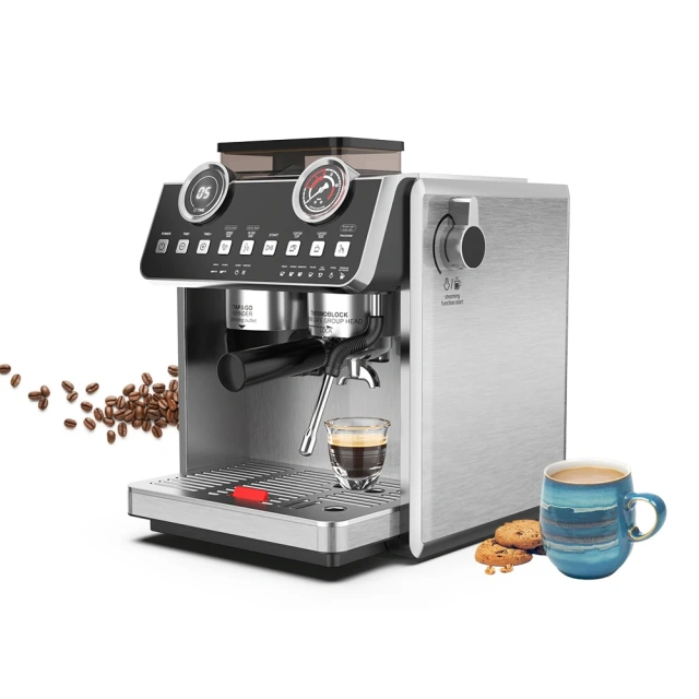IT-ATC-14 Automatic 2 In 1 Cappuccino Espresso Coffee Maker With Bean Grinder,Commercial Coffee Machine Supplier | CE/UL Certified | ITOP Cafe,IT-ATC-14 Automatic 2 In 1 Cappuccino Espresso Coffee Maker With Bean Grinder