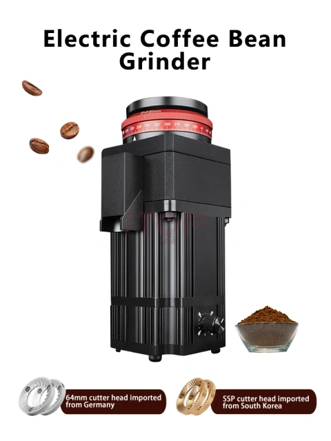 ITOP64 Hot Selling 64mm Flat Burrs Electric Coffee Bean Grinder,Commercial Coffee Machine Supplier | CE/UL Certified | ITOP Cafe,ITOP64 Hot Selling 64mm Flat Burrs Electric Coffee Bean Grinder