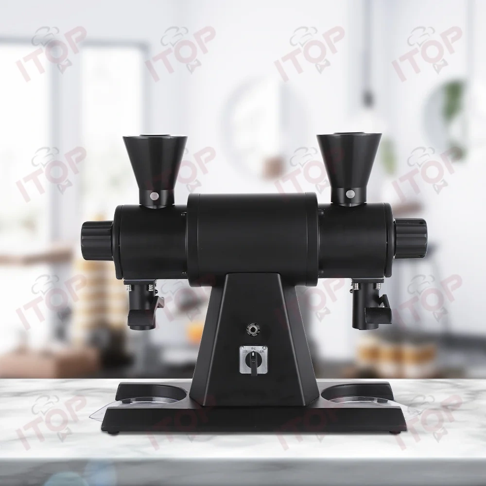 IT-C98pro-DD2 Electronic 98mm Double Groups Commercial Coffee Bean Grinder,Commercial Coffee Machine Supplier | CE/UL Certified | ITOP Cafe,IT-C98pro-DD2 Electronic 98mm Double Groups Commercial Coffee Bean Grinder