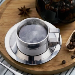 IT-SSCC180-3 Customized Gift Box Cup And Saucer Sets 304 stainless steel Coffee Cup Sets,Commercial Coffee Machine Supplier | CE/UL Certified | ITOP Cafe,IT-SSCC180-3 Customized Gift Box Cup And Saucer Sets 304 stainless steel Coffee Cup Sets