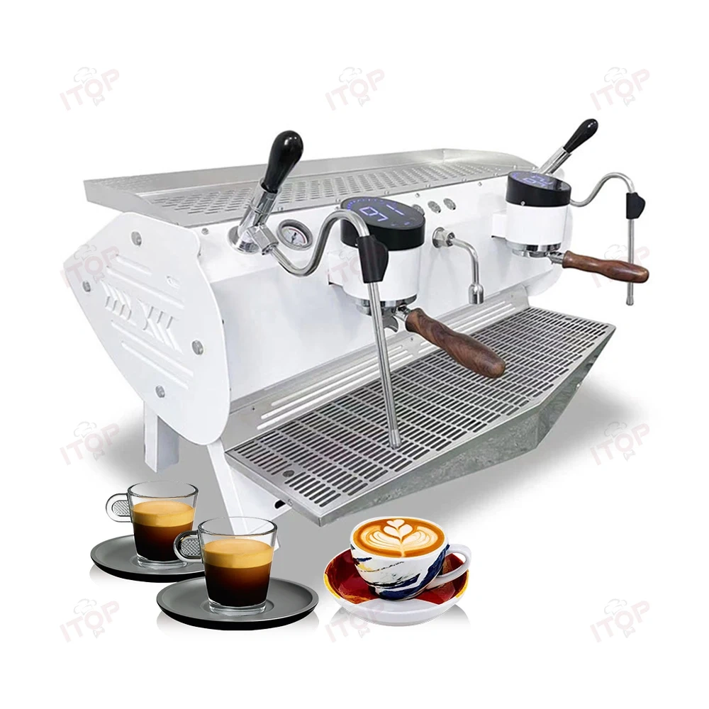 IT-CCM-D2 Double Group Commercial Use Coffee Machine For Sale,Commercial Coffee Machine Supplier | CE/UL Certified | ITOP Cafe,IT-CCM-D2 Double Group Commercial Use Coffee Machine For Sale