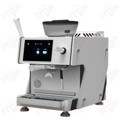 IT-CM-AS7 Pid Temperature Control Professional Semi-automatic Coffee Machine With Grinder,Commercial Coffee Machine Supplier | CE/UL Certified | ITOP Cafe,IT-CM-AS7 Pid Temperature Control Professional Semi-automatic Coffee Machine With Grinder