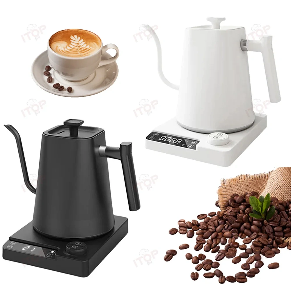 IT-POK-1 Multifunction Electric Coffee And Tea Automatic Temperature Control Gooseneck Kettle,Commercial Coffee Machine Supplier | CE/UL Certified | ITOP Cafe,IT-POK-1 Multifunction Electric Coffee And Tea Automatic Temperature Control Gooseneck Kettle