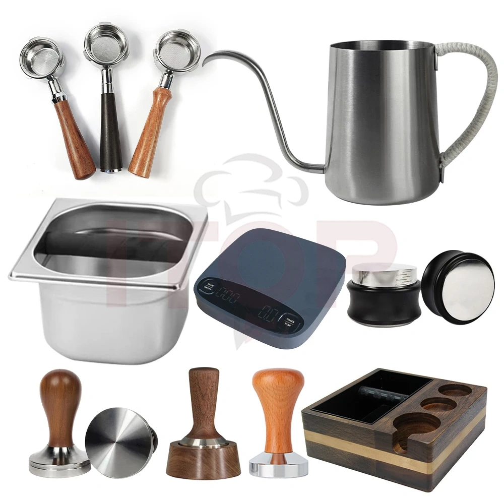 IT-CMA9 Coffee Machine Accessories Coffee Pressing Powder Distributor All-in-one Coffee Knock Box,Commercial Coffee Machine Supplier | CE/UL Certified | ITOP Cafe,IT-CMA9 Coffee Machine Accessories Coffee Pressing Powder Distributor All-in-one Coffee Knock Box