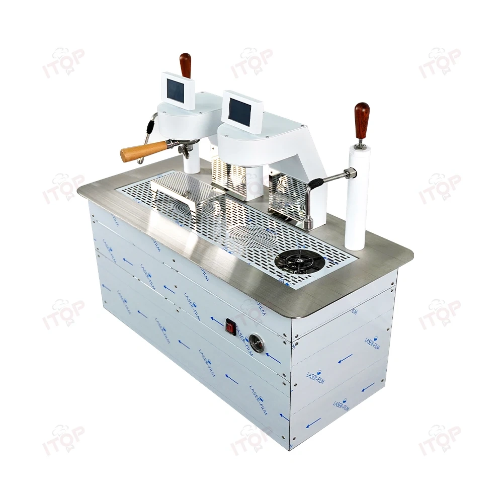 IT-BC-1 Two Group Desktop Espresso Commercial Coffee Machine/under Counter Coffee Machine,Commercial Coffee Machine Supplier | CE/UL Certified | ITOP Cafe,IT-BC-1 Two Group Desktop Espresso Commercial Coffee Machine/under Counter Coffee Machine