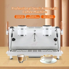 IT-CM-X2 Commercial Double group coffee machine with Screen,Commercial Coffee Machine Supplier | CE/UL Certified | ITOP Cafe,IT-CM-X2 Commercial Double group coffee machine with Screen