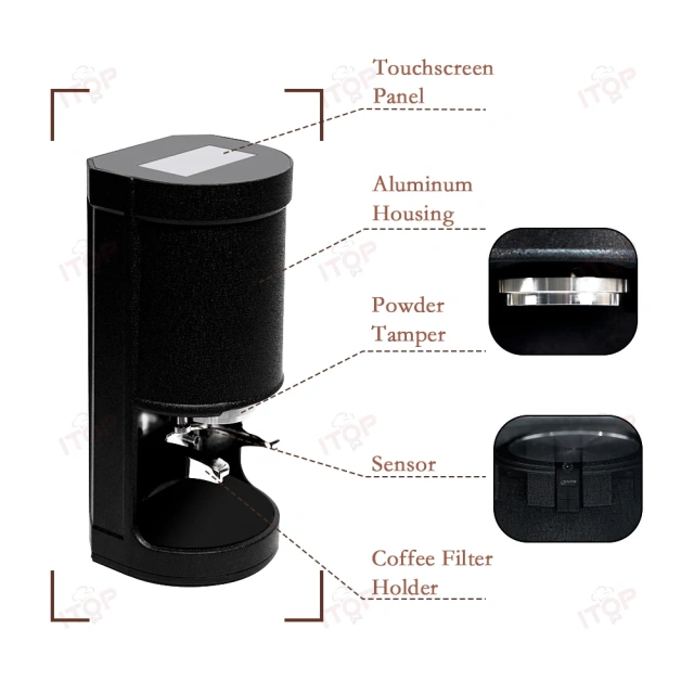 IT-TS58 New Automatic Tea And Coffee Tamping Machine For Business Commercial,Commercial Coffee Machine Supplier | CE/UL Certified | ITOP Cafe,IT-TS58 New Automatic Tea And Coffee Tamping Machine For Business Commercial