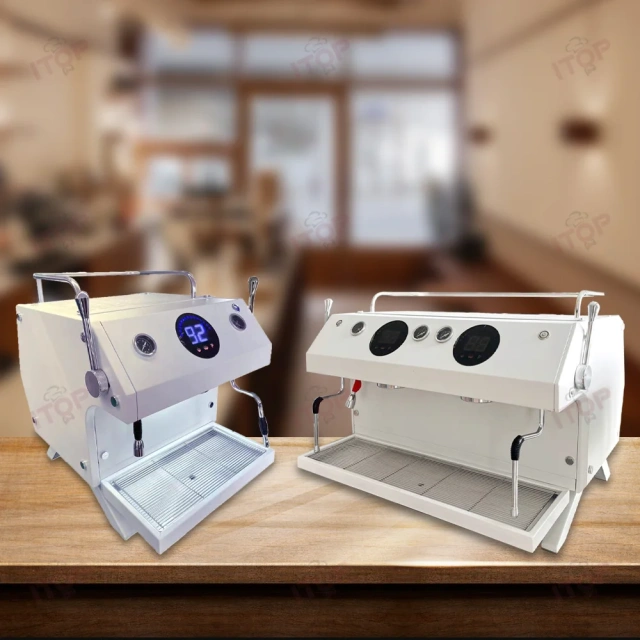 IT-CM-K2 Oem All-copper Piping Electric 2-head Semi-automatic Commercial Espresso Coffee Machine For Commercial Use,Commercial Coffee Machine Supplier | CE/UL Certified | ITOP Cafe,IT-CM-K2 Oem All-copper Piping Electric 2-head Semi-automatic Commercial Espresso Coffee Machine For Commercial Use