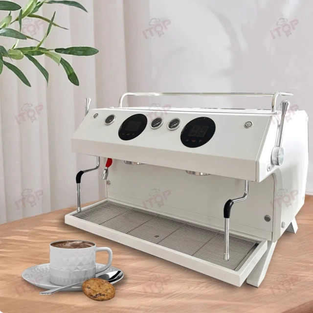 IT-CM-K2 Oem All-copper Piping Electric 2-head Semi-automatic Commercial Espresso Coffee Machine For Commercial Use,Commercial Coffee Machine Supplier | CE/UL Certified | ITOP Cafe,IT-CM-K2 Oem All-copper Piping Electric 2-head Semi-automatic Commercial Espresso Coffee Machine For Commercial Use