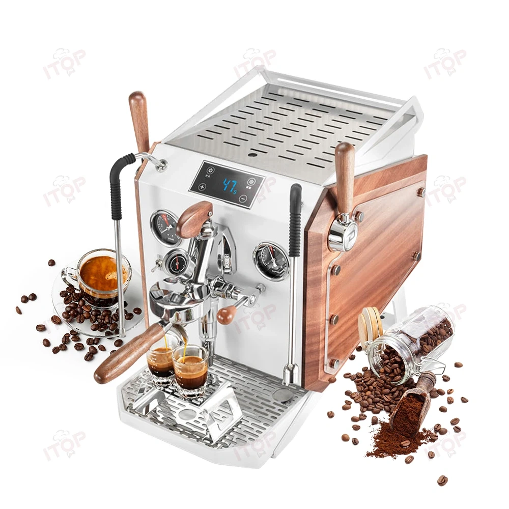 IT-CM-O1 Professional Use 9 Bars E61 Rotation Pump Espresso Machine,Commercial Coffee Machine Supplier | CE/UL Certified | ITOP Cafe,IT-CM-O1 Professional Use 9 Bars E61 Rotation Pump Espresso Machine