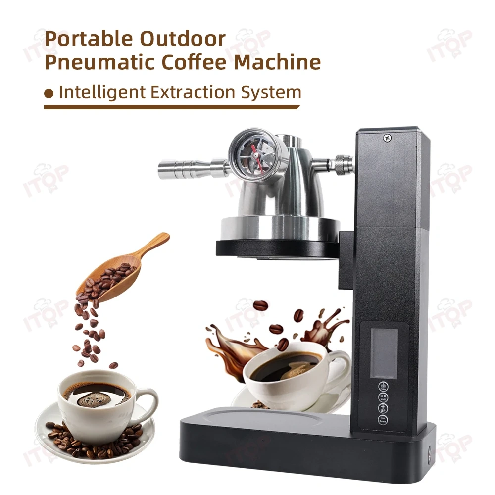 IT-CM-LP1 Easy Operation Mini Espresso Travel Car Pneumatic Coffee Maker,Commercial Coffee Machine Supplier | CE/UL Certified | ITOP Cafe,IT-CM-LP1 Easy Operation Mini Espresso Travel Car Pneumatic Coffee Maker
