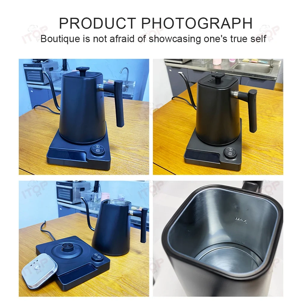 IT-POK-1 Multifunction Electric Coffee And Tea Automatic Temperature Control Gooseneck Kettle,Commercial Coffee Machine Supplier | CE/UL Certified | ITOP Cafe,IT-POK-1 Multifunction Electric Coffee And Tea Automatic Temperature Control Gooseneck Kettle