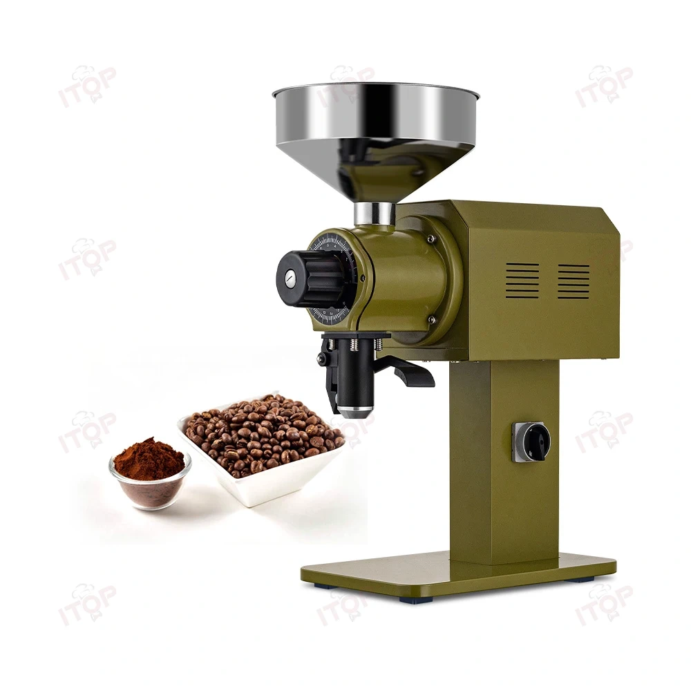 IT-ICG30 Customized Color Industrial 98mm Flat Burr Electric Coffee Bean Grinder,Commercial Coffee Machine Supplier | CE/UL Certified | ITOP Cafe,IT-ICG30 Customized Color Industrial 98mm Flat Burr Electric Coffee Bean Grinder