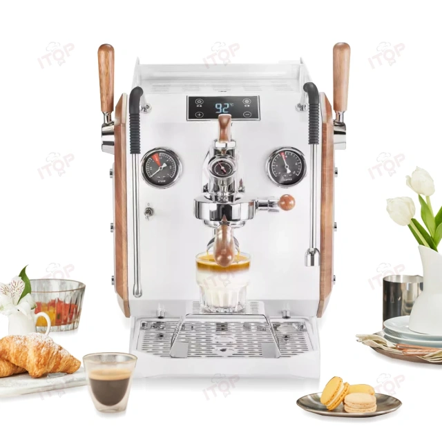 IT-CM-O1 Professional Use 9 Bars E61 Rotation Pump Espresso Machine,Commercial Coffee Machine Supplier | CE/UL Certified | ITOP Cafe,IT-CM-O1 Professional Use 9 Bars E61 Rotation Pump Espresso Machine