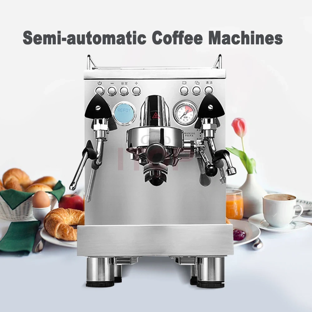 IT-SCM310 Home Small Semi-Automatic Pull Flower Steam Coffee Machine,Commercial Coffee Machine Supplier | CE/UL Certified | ITOP Cafe,IT-SCM310 Home Small Semi-Automatic Pull Flower Steam Coffee Machine