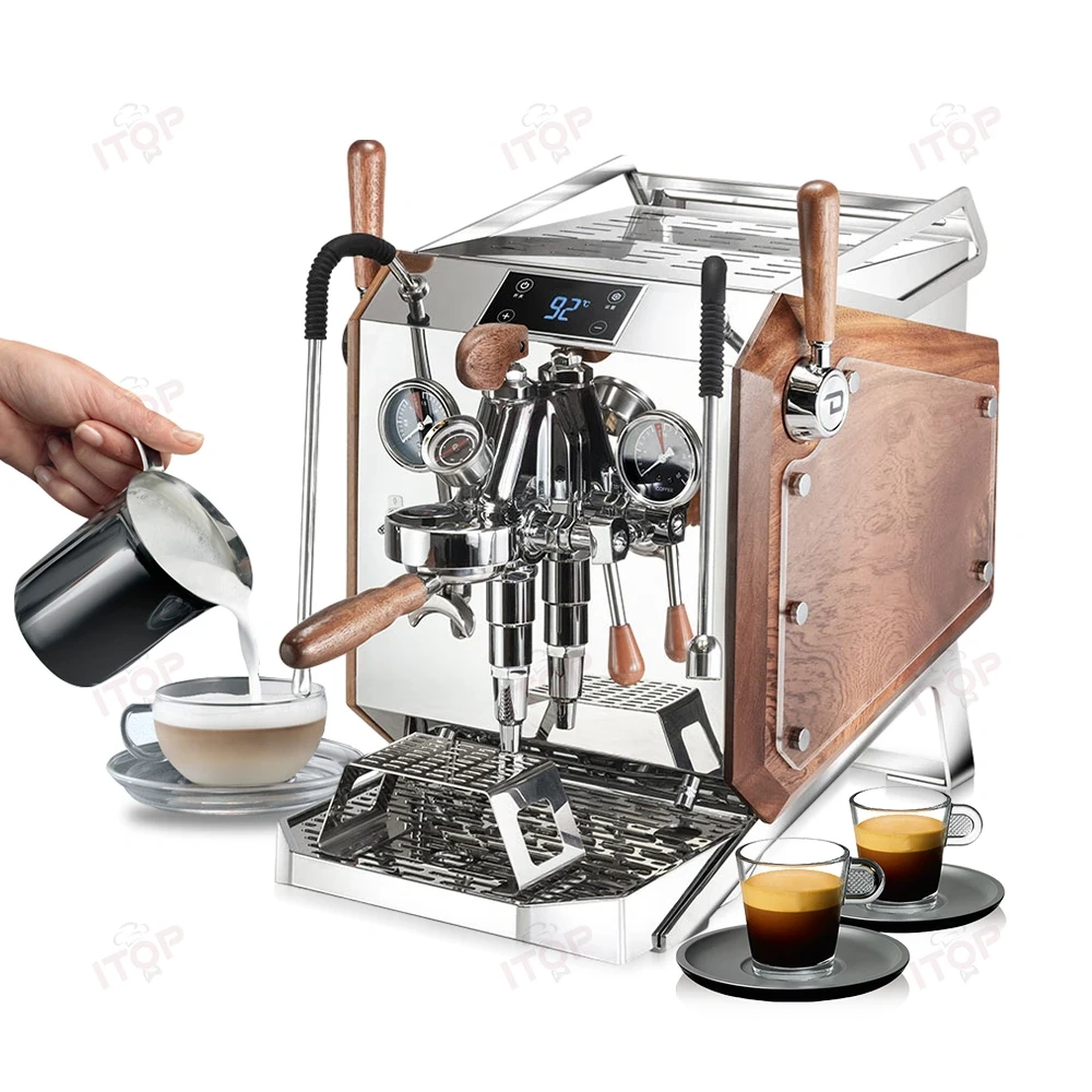 IT-CM-O1 Professional Use 9 Bars E61 Rotation Pump Espresso Machine,Commercial Coffee Machine Supplier | CE/UL Certified | ITOP Cafe,IT-CM-O1 Professional Use 9 Bars E61 Rotation Pump Espresso Machine