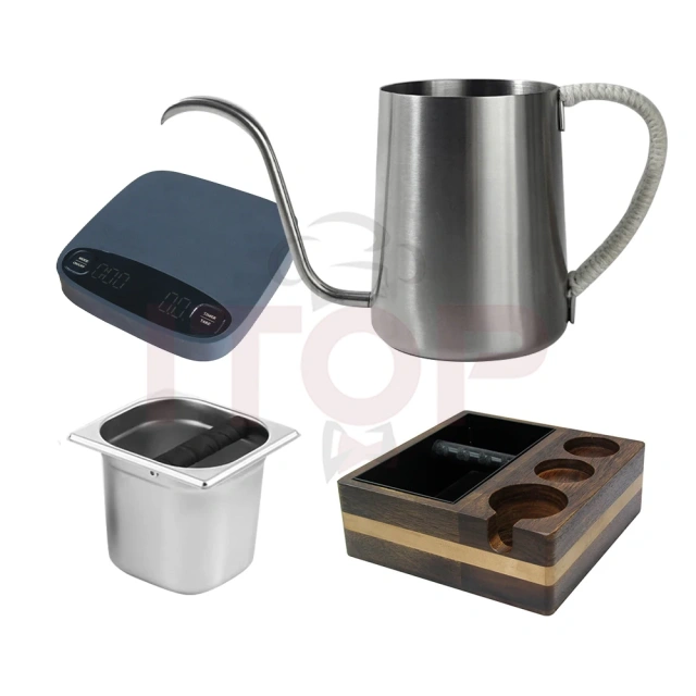 IT-CMA9 Coffee Machine Accessories Coffee Pressing Powder Distributor All-in-one Coffee Knock Box,Commercial Coffee Machine Supplier | CE/UL Certified | ITOP Cafe,IT-CMA9 Coffee Machine Accessories Coffee Pressing Powder Distributor All-in-one Coffee Knock Box
