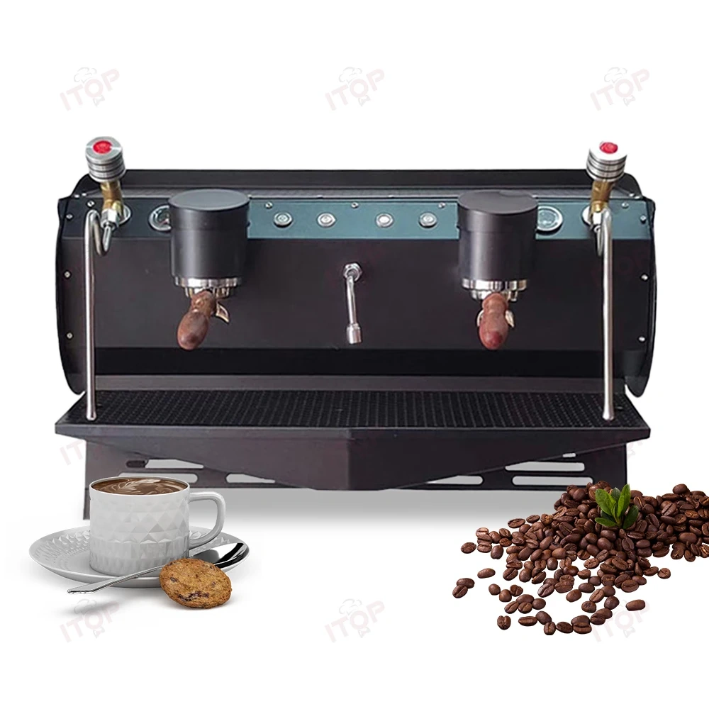 IT-CCM-D2 Double Group Commercial Use Coffee Machine For Sale,Commercial Coffee Machine Supplier | CE/UL Certified | ITOP Cafe,IT-CCM-D2 Double Group Commercial Use Coffee Machine For Sale