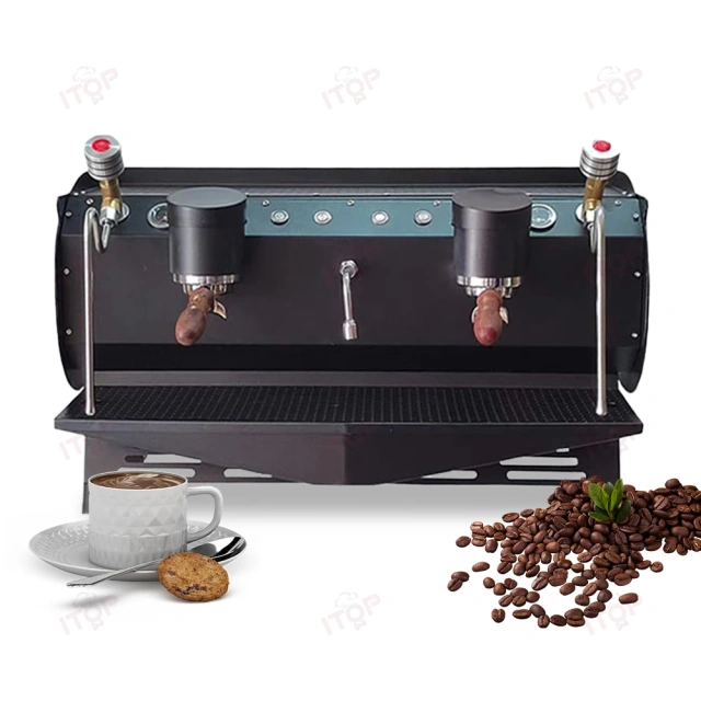 IT-CCM-D2 Double Group Commercial Use Coffee Machine For Sale,Commercial Coffee Machine Supplier | CE/UL Certified | ITOP Cafe,IT-CCM-D2 Double Group Commercial Use Coffee Machine For Sale