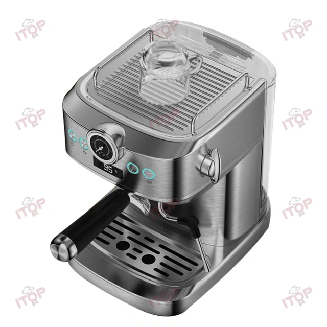 IT-EM51 Espresso Coffee Maker Factory Custom Semi-automatic Italy Coffee Machine Stainless Steel Home Espresso Machine,Commercial Coffee Machine Supplier | CE/UL Certified | ITOP Cafe,IT-EM51 Espresso Coffee Maker Factory Custom Semi-automatic Italy Coffee Machine Stainless Steel Home Espresso Machine