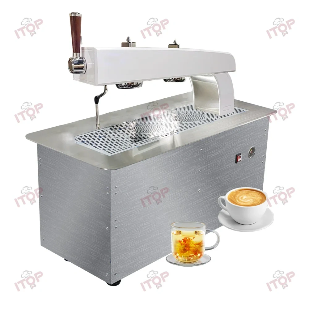 IT-BC-12 Professional Semi-Automatic Commercial Coffee Machine Built In Teapresso Machine,Commercial Coffee Machine Supplier | CE/UL Certified | ITOP Cafe,IT-BC-12 Professional Semi-Automatic Commercial Coffee Machine Built In Teapresso Machine